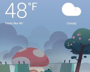 Прогноз погоды от Google на Android стал удобнее и красивее