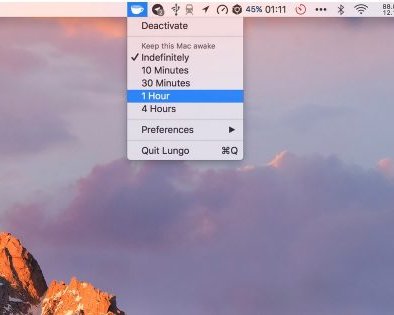 Lungo — бесплатная утилита, которая не даст вашему Mac уснуть