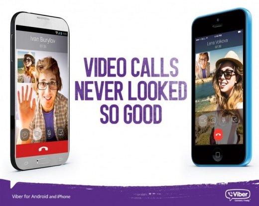 Видеозвонки теперь и в мобильном Viber