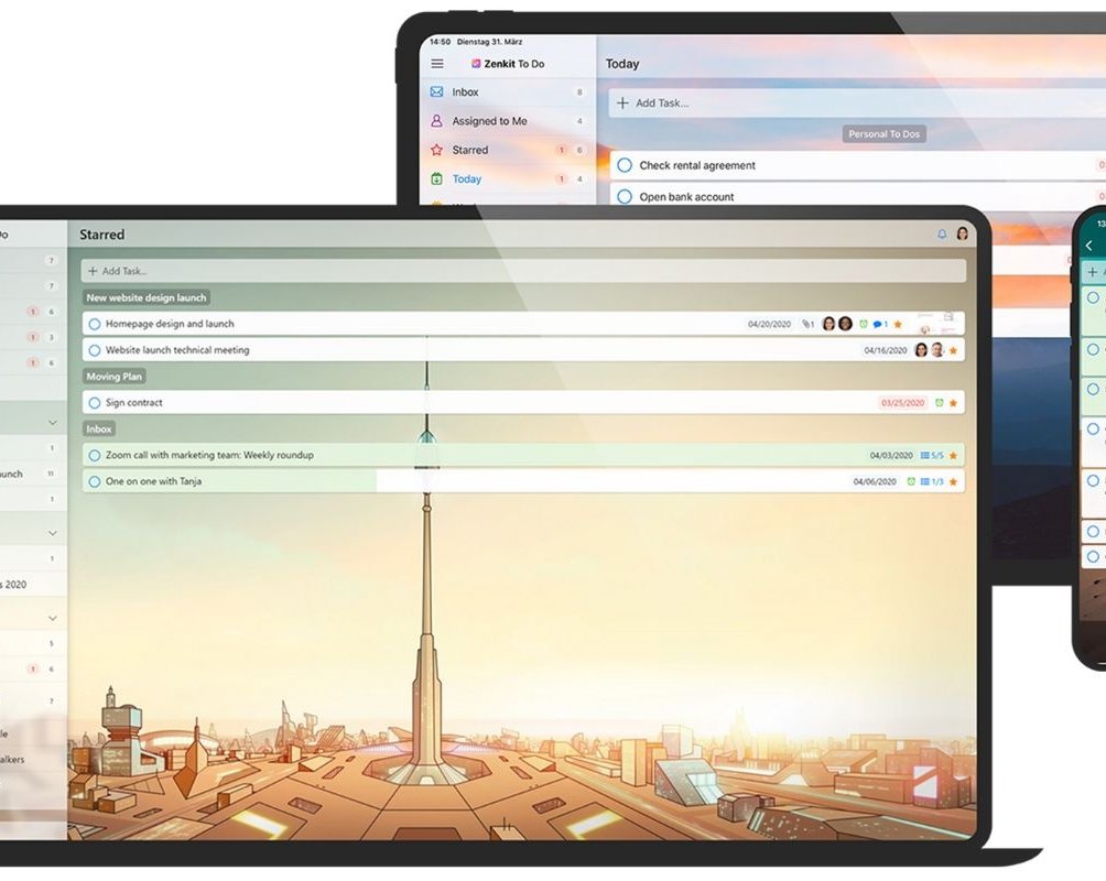 Zenkit To Do — удобный менеджер задач, очень похожий на Wunderlist
