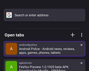 Вышла первая превью-версия нового Firefox для Android.</p>
<p>Он в два раза быстрее старого
