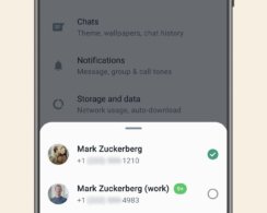 WhatsApp скоро разрешит использовать два аккаунта на одном устройстве